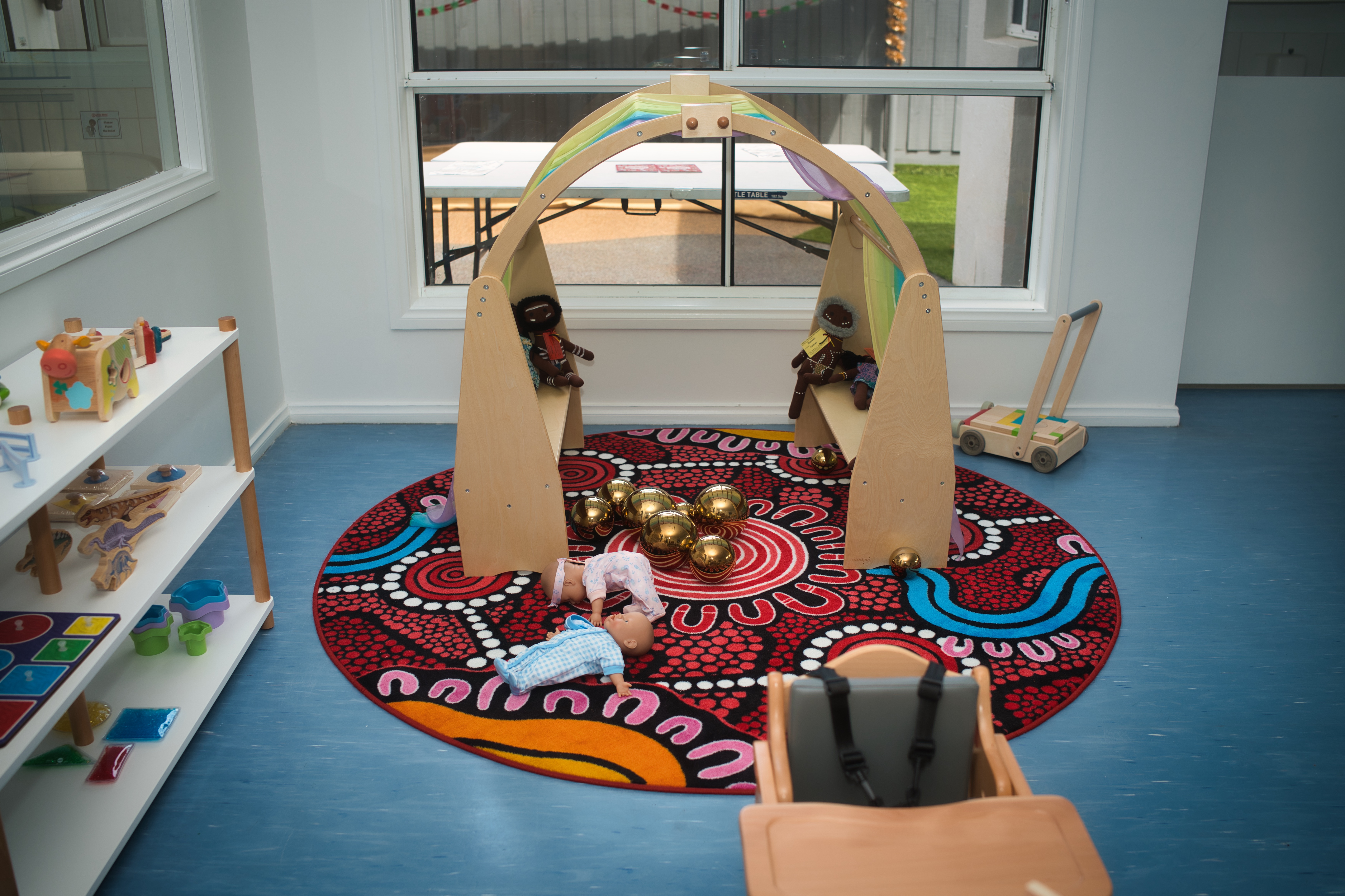 Children playing and learning at Little Roses Early Learning and Kindergarten