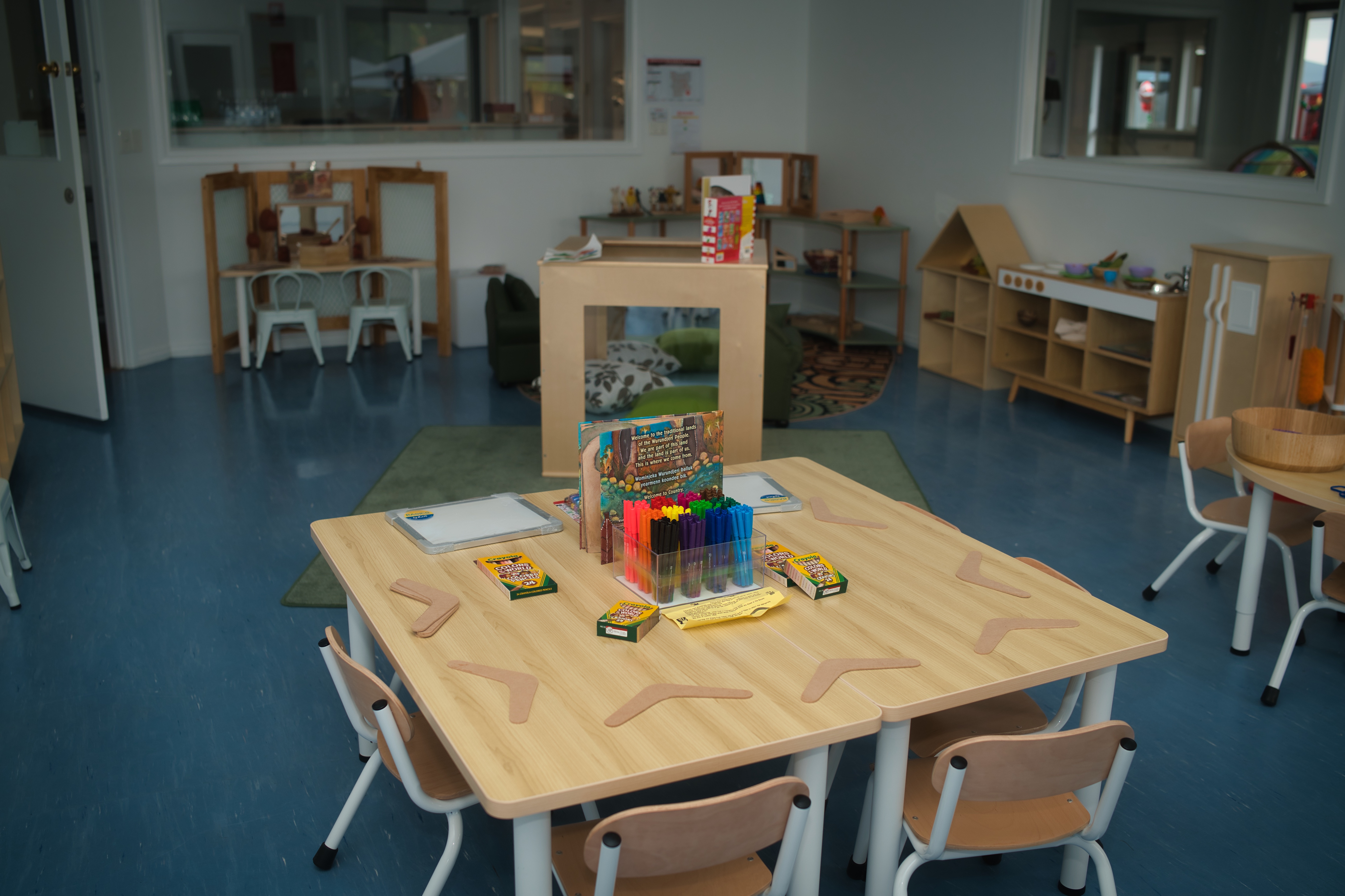 Dedicated educator nurturing a child